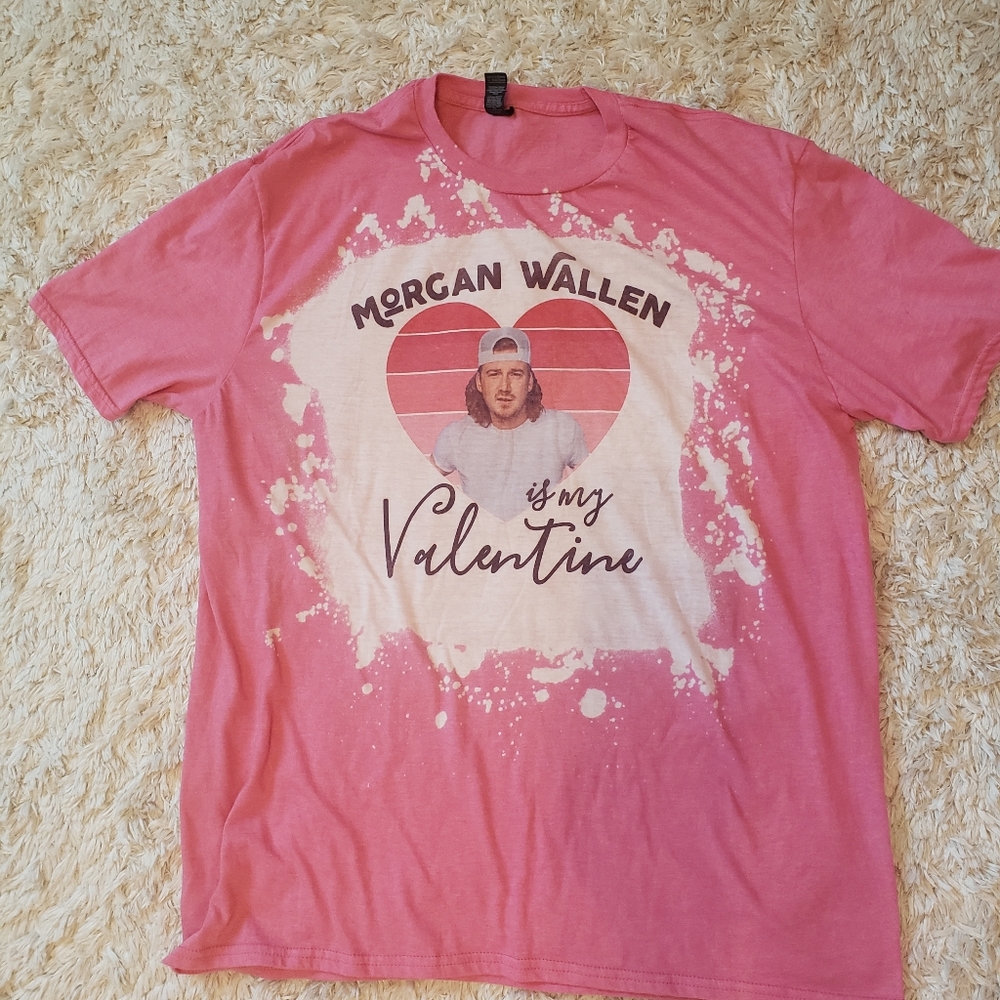 Morgan Wallen bleached tee